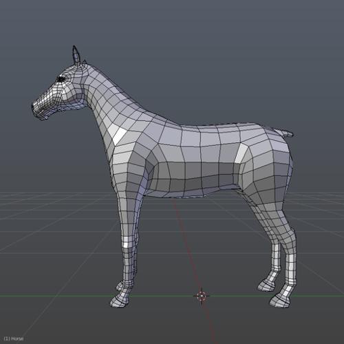 Horse Basemesh preview image